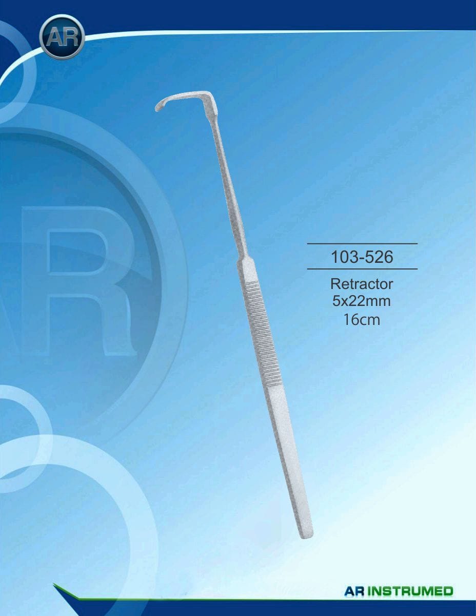 Retractor 5x22mm 16cm – AR Instrumed, Surgical Instruments