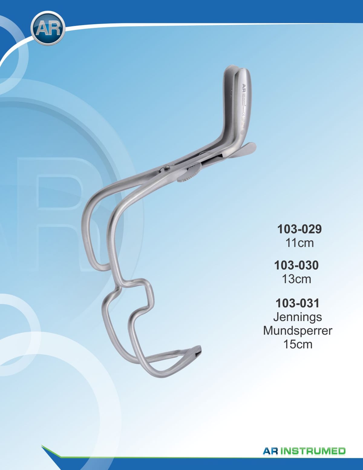 Jennings Retractor 15cm – AR Instrumed, Chirurgische Instrumente