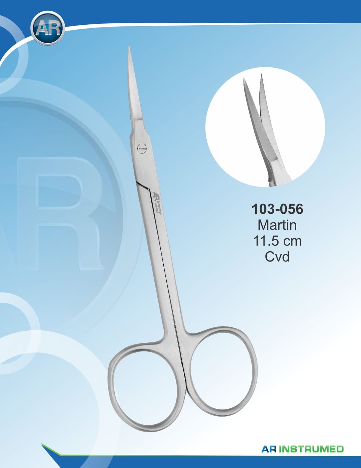 Martin Curved 11.5cm – AR Instrumed, Chirurgische Instrumente
