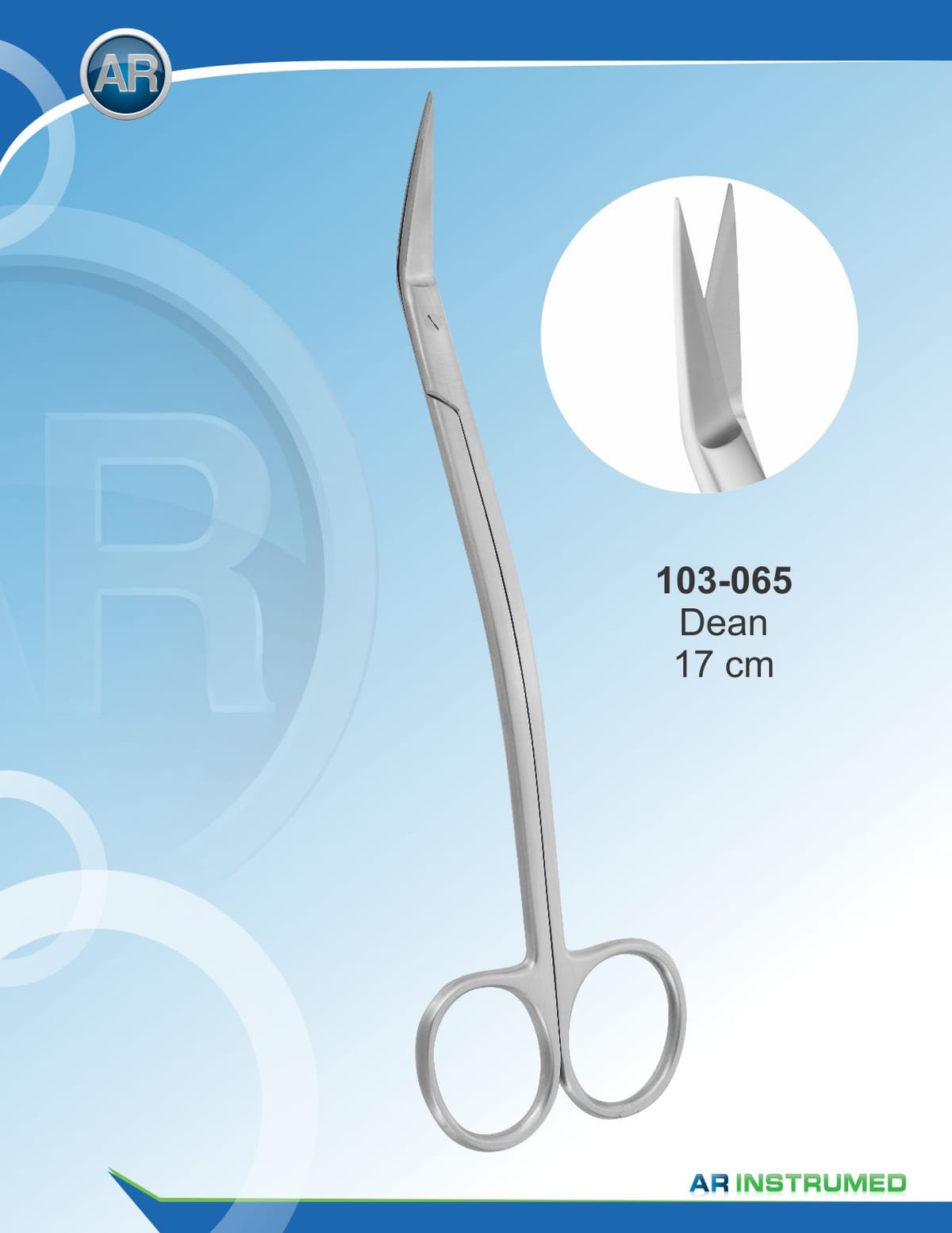 Dean Double Curved 17cm – AR Instrumed, Scalpels and Accessories