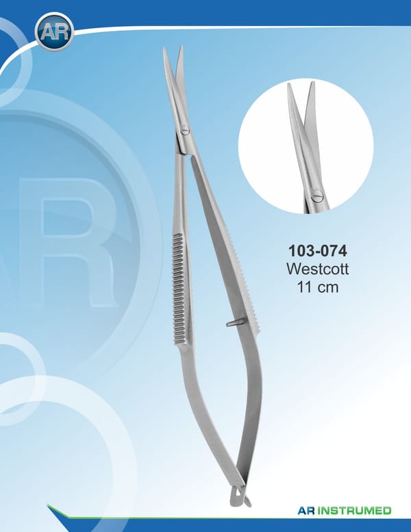 Westcott Scissor Curved 11cm