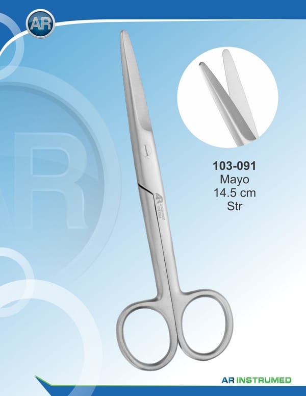 Mayo Straight 14.5cm