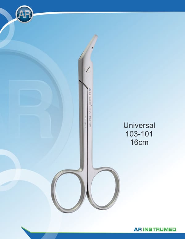 Universal Scissor Curved 16cm