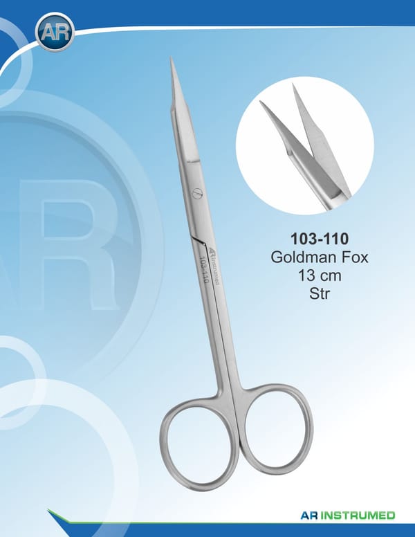 Goldman-Fox Straight 13cm