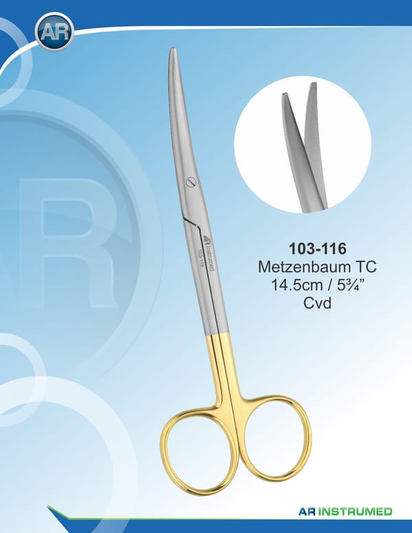 Metzenbaum scissors TC