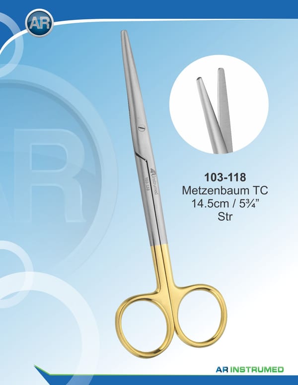 Metzenbaum scissors TC