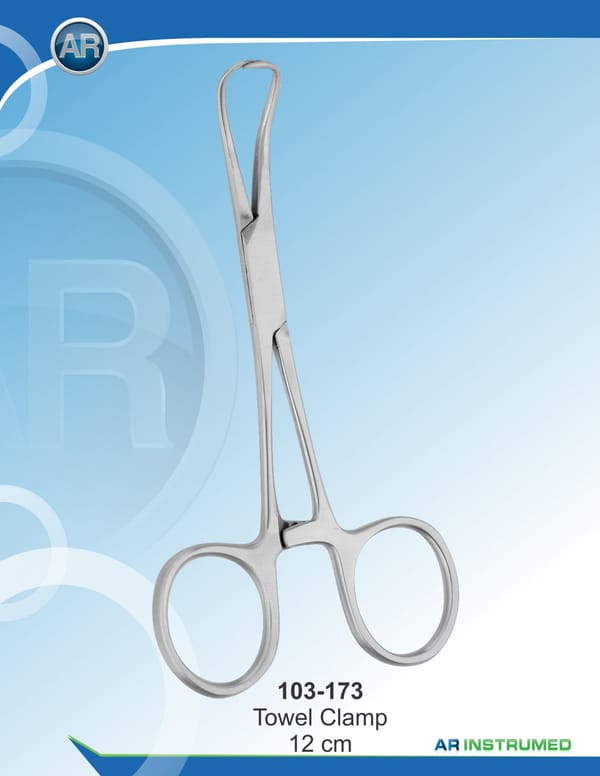 Towel Clamp Forceps 11cm