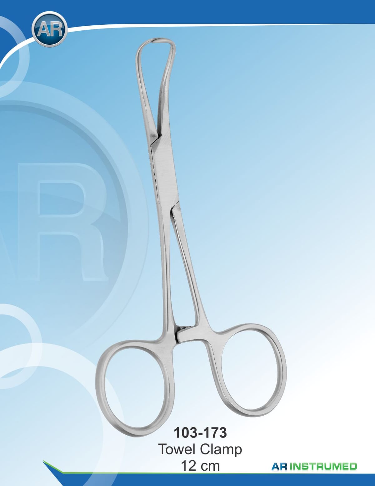 Towel Clamp Forceps 13cm – AR Instrumed, Surgical Instruments