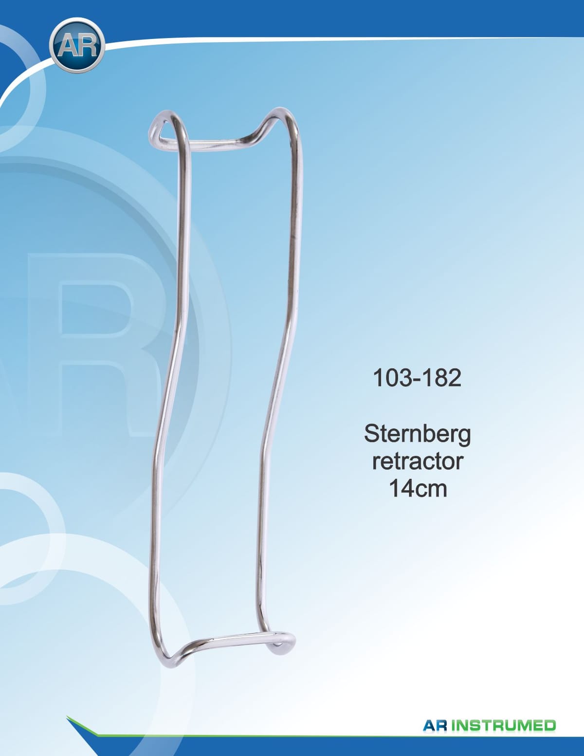 Sternberg Retractor 14cm – AR Instrumed, Chirurgische Instrumente