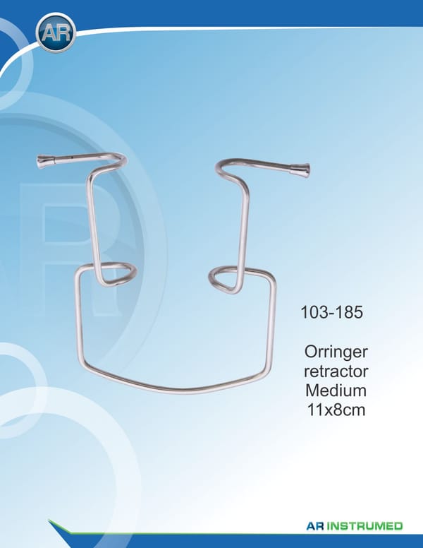 Orringer Retractor Medium11x8cm