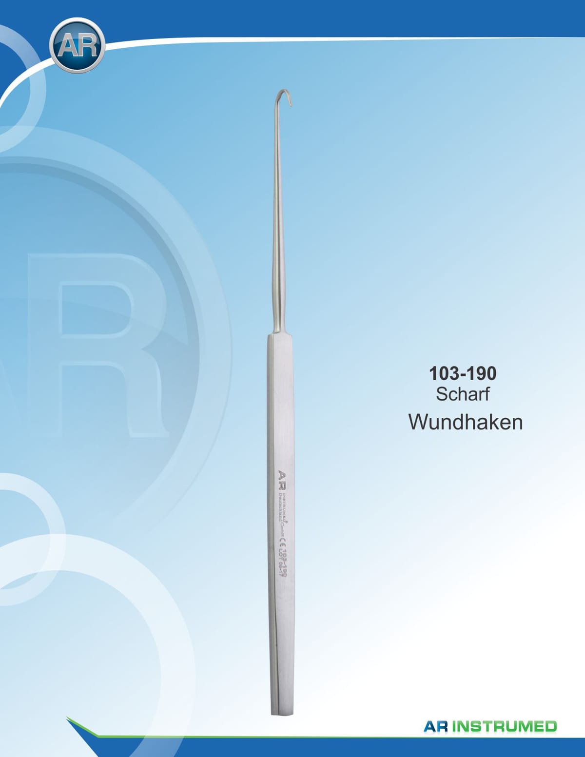 Retractor Sharp 16cm – AR Instrumed, Surgical Instruments