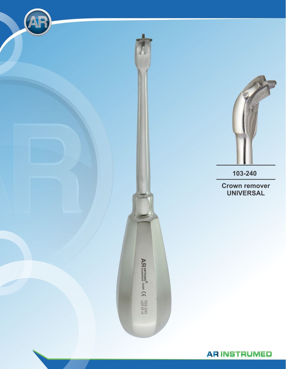 Crown Remover Universal – AR Instrumed, Chirurgische Instrumente