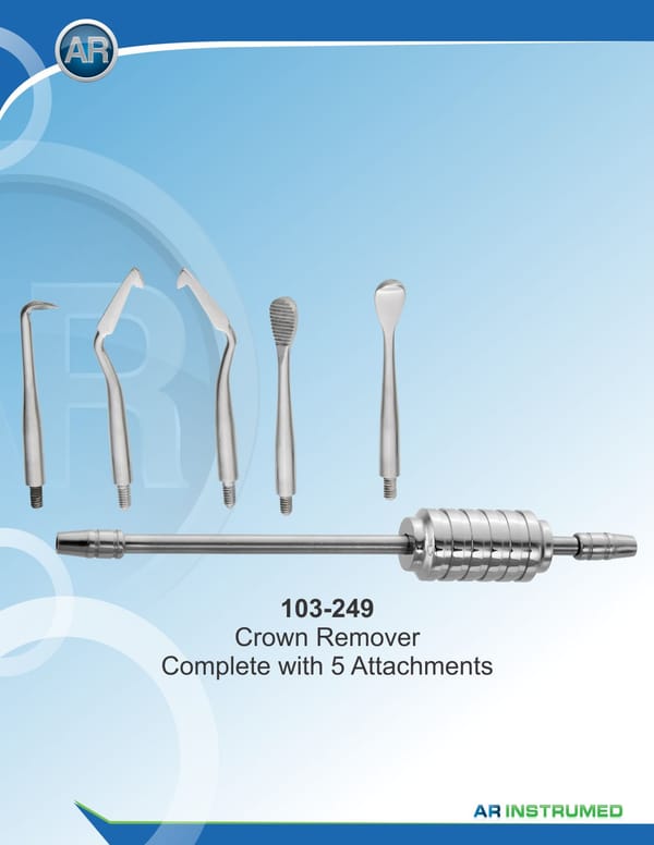 Crown Remover Complete with 5 Tips