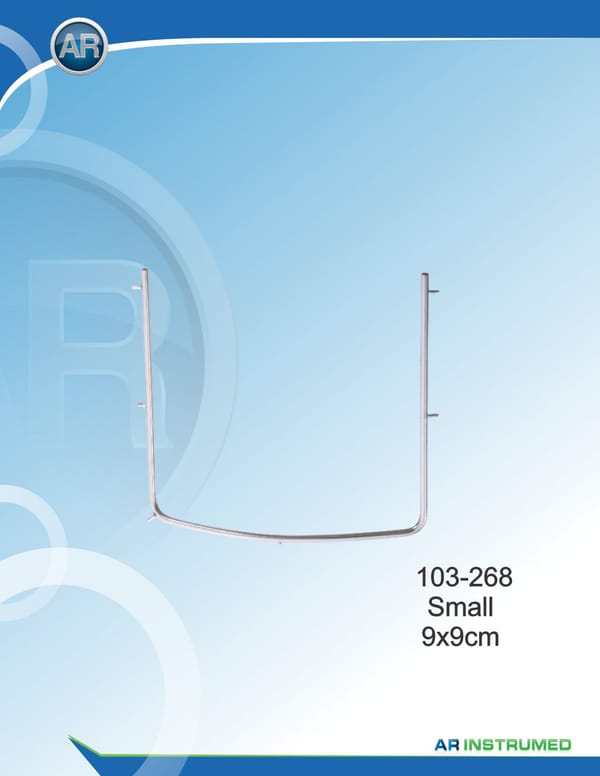 Rubber Dam Frame for Adults 9x9cm