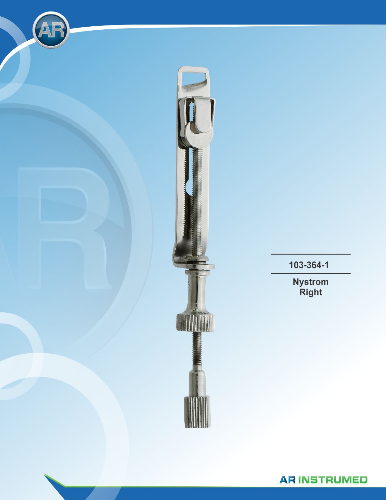 Nystrom Right – AR Instrumed, Dental Dam Clamps & Forceps