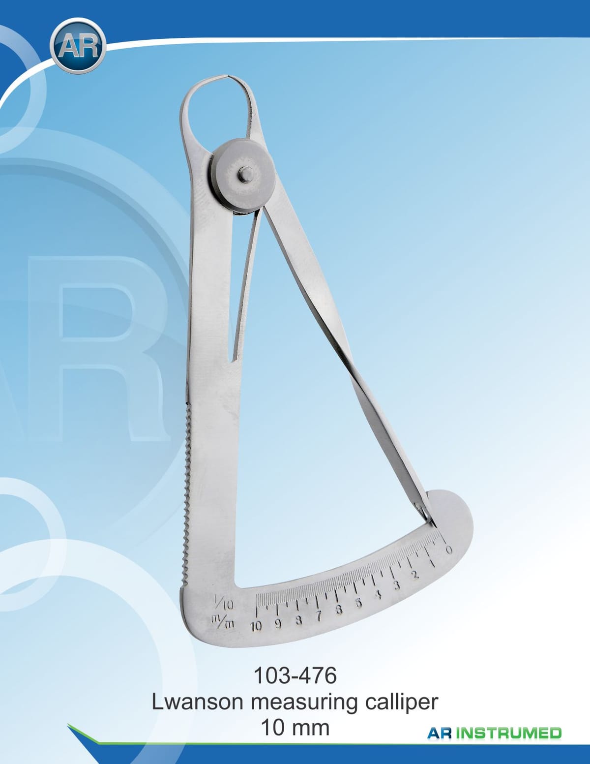 Lwanson Measuring Caliper 10mm – AR Instrumed, Geräte