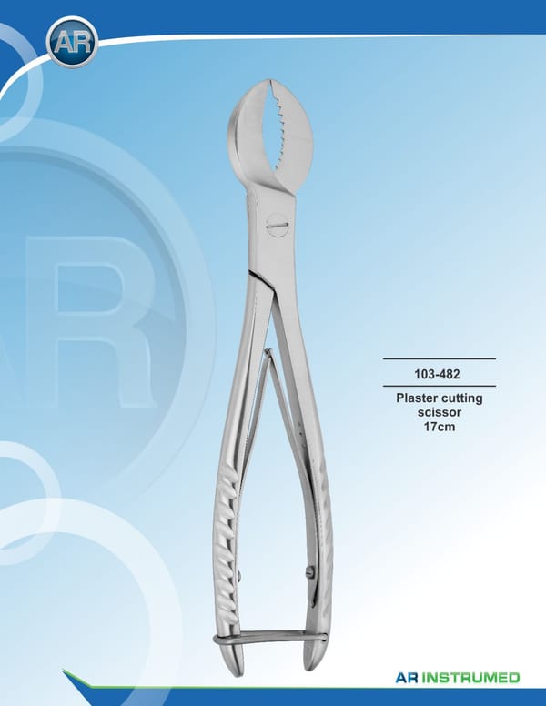 Plaster Cutting Scissor 17cm