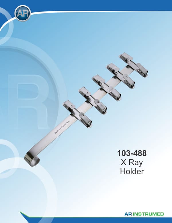 X-Ray Holder Set of 10 Clips