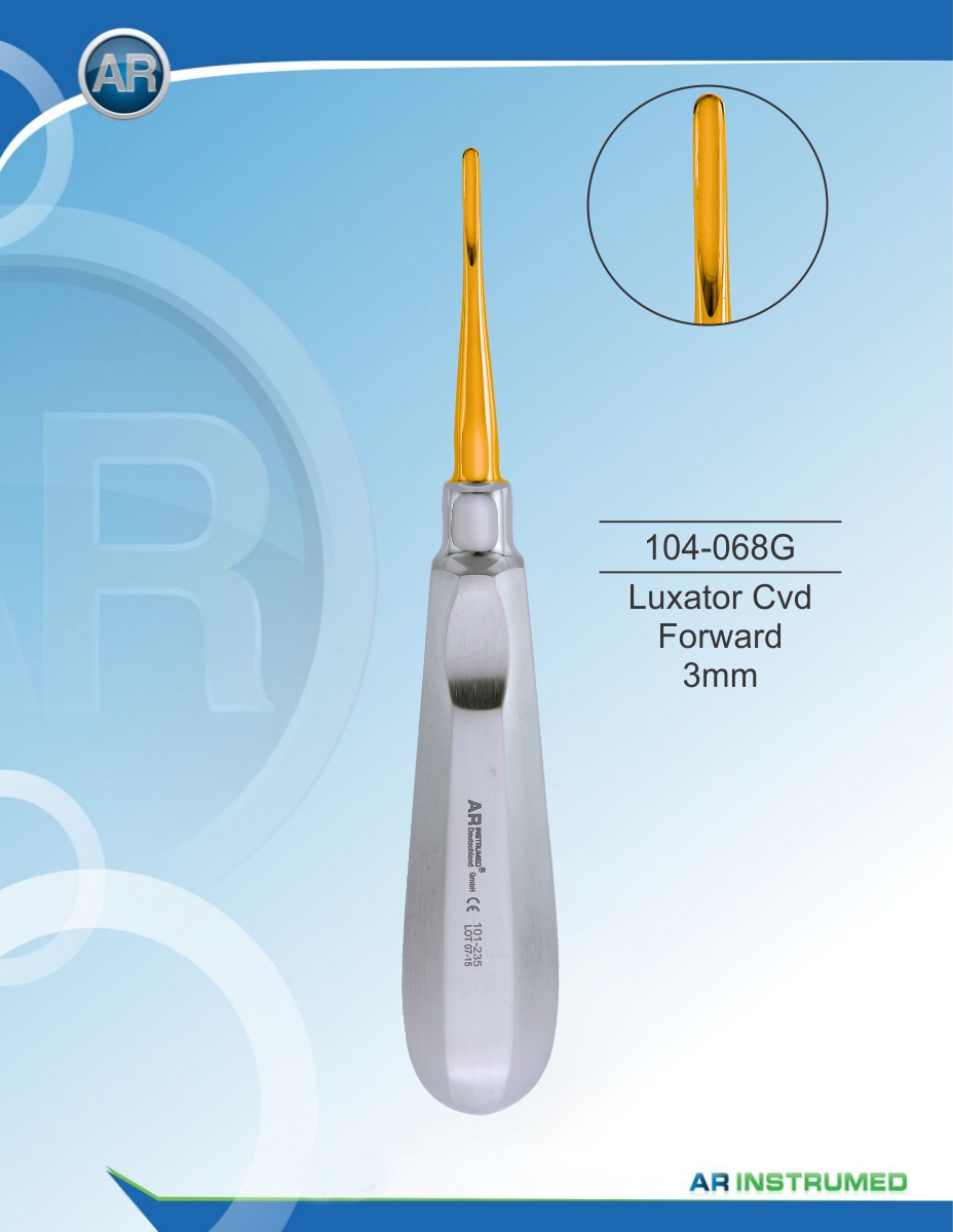 Luxator Curved Forward 3mm – AR Instrumed, Elevators