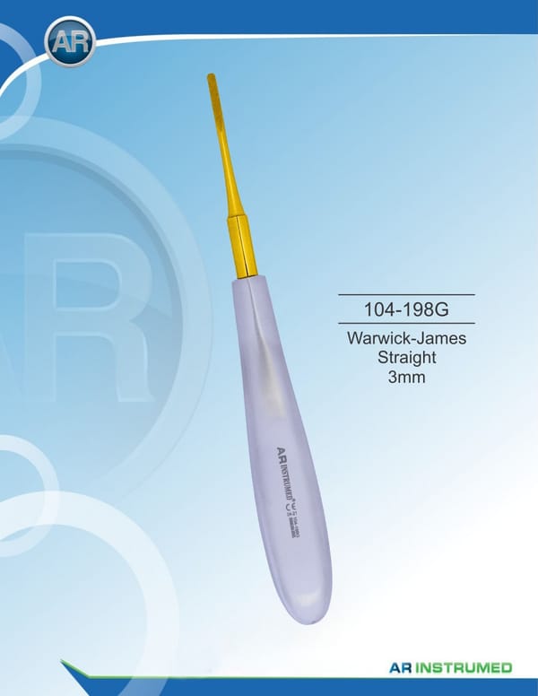 Warwick-James Root Elevator Straight 3mm