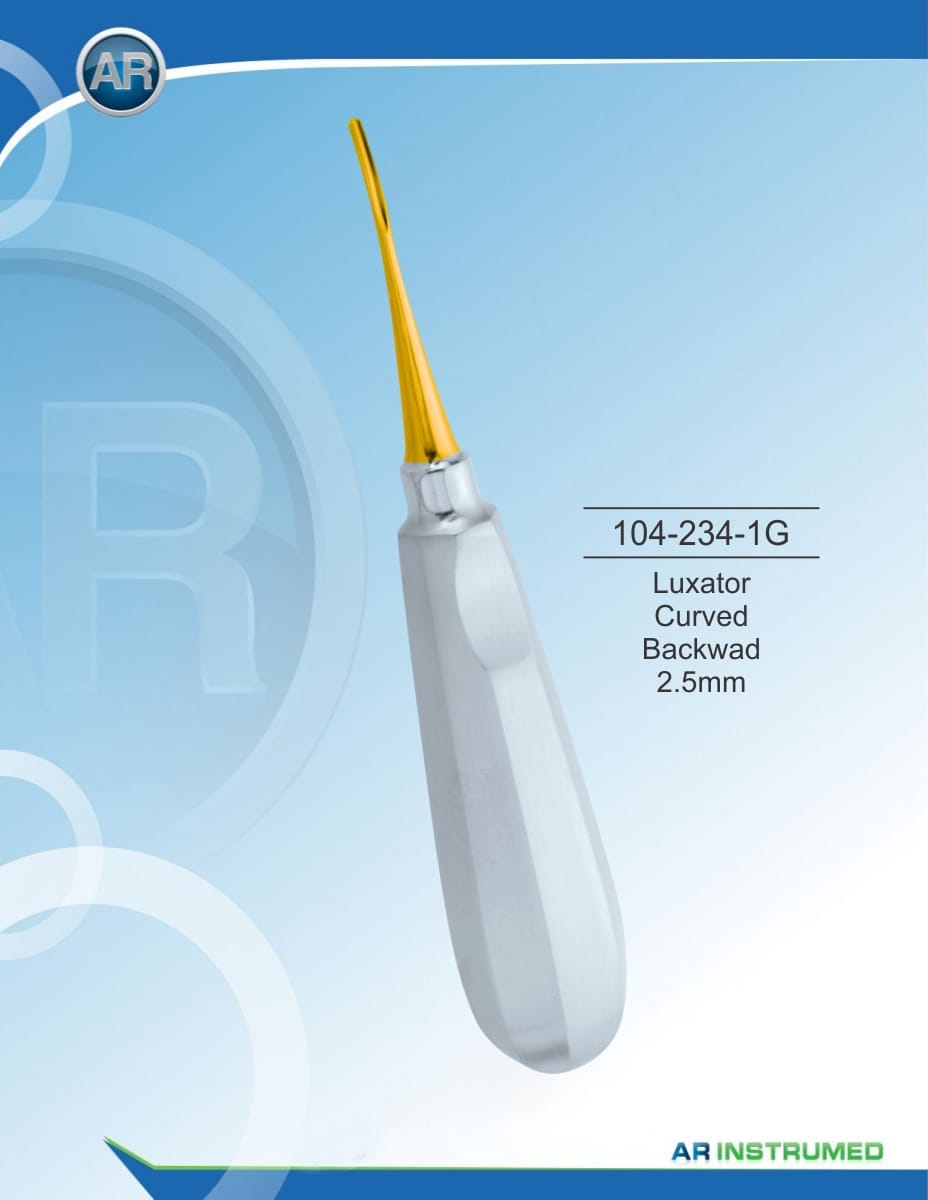 Luxator Curved Backward 2.5mm – AR Instrumed, Root Elevators