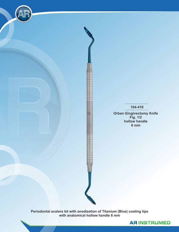 Orban Gingivectomy Knife Fig.1/2