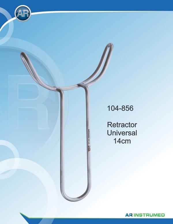 Retractor Universal 14cm