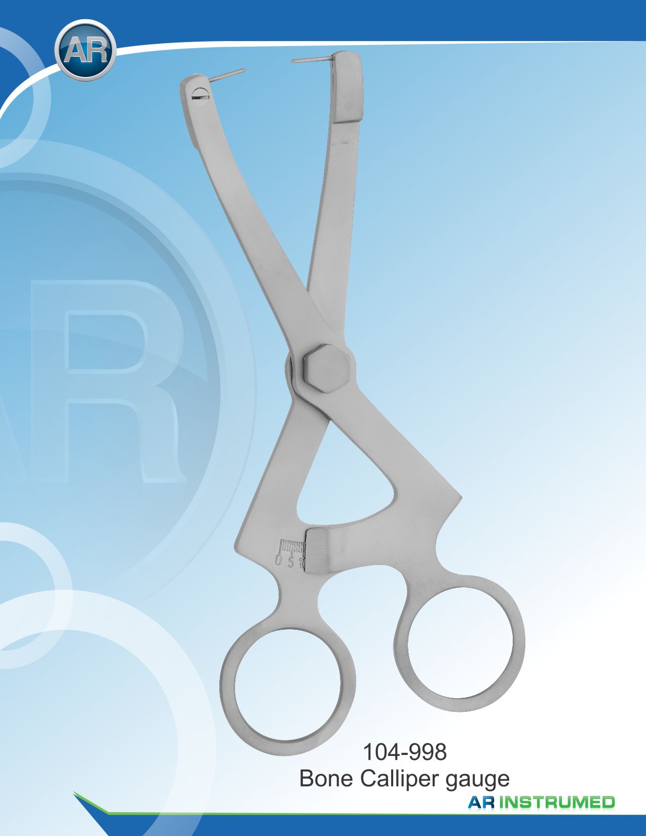 Bone Caliper Gauge – AR Instrumed, Implant-related Equipment