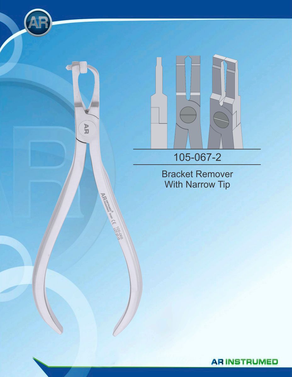 Orthodontics Pliers Bracket Remover With Narrow Tip – AR Instrumed, Orthodontic Pliers & Instruments