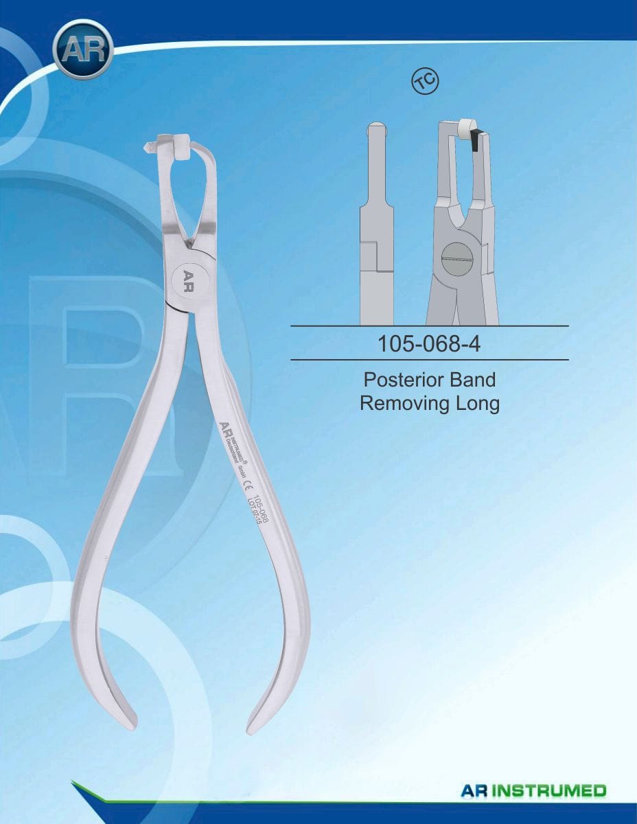 Orthodontics Pliers Posterior Band Removing Long (TC) – AR Instrumed, Zangen