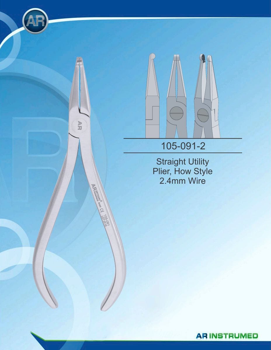 Orthodontic Pliers How Plier 3.2mm Wire – AR Instrumed, Zangen