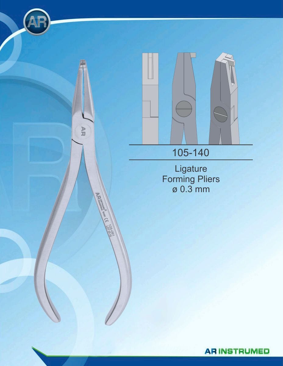 Orthodontics Pliers Ligature Forming Pliers ø 0.3 mm – AR Instrumed, Pliers