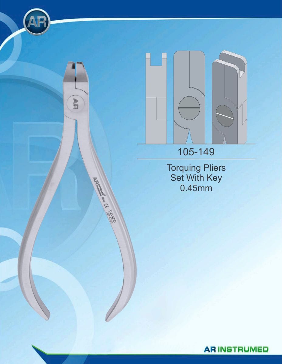 Orthodontics Pliers Torquing Pliers wide – AR Instrumed, Pliers