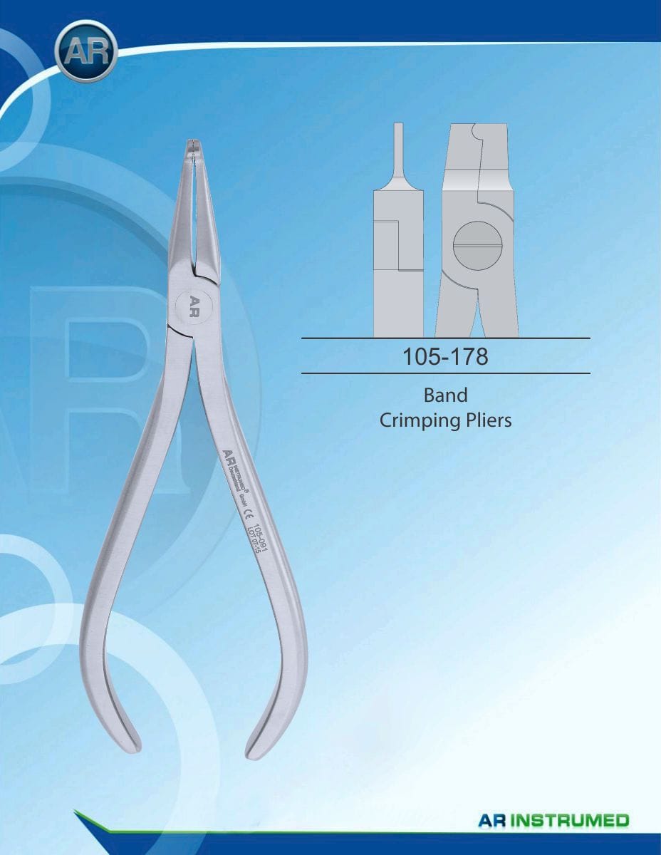 Orthodontics Pliers Band Crimping Pliers – AR Instrumed, Zangen