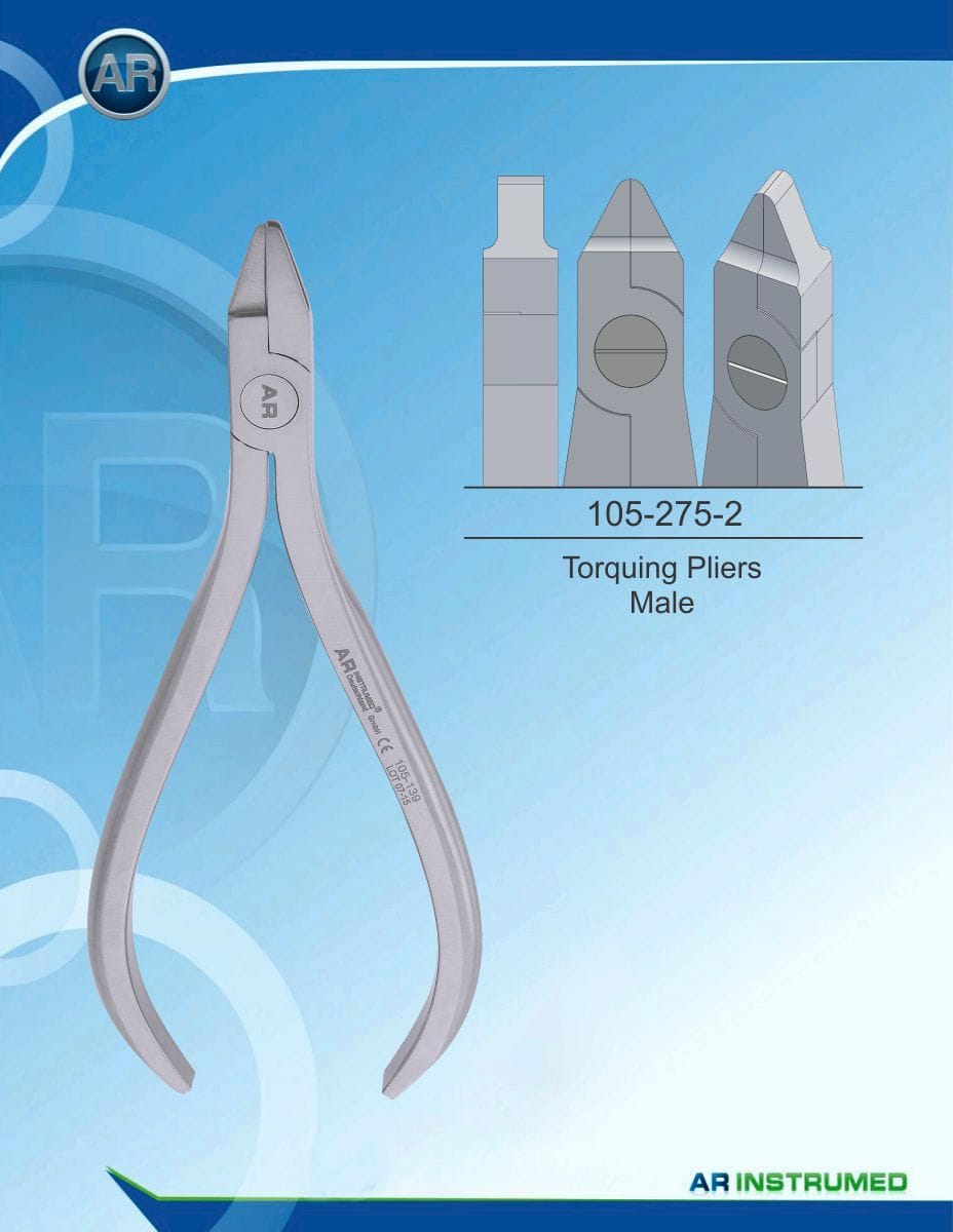 Orthodontics Pliers Torquing Pliers Male – AR Instrumed, Zangen