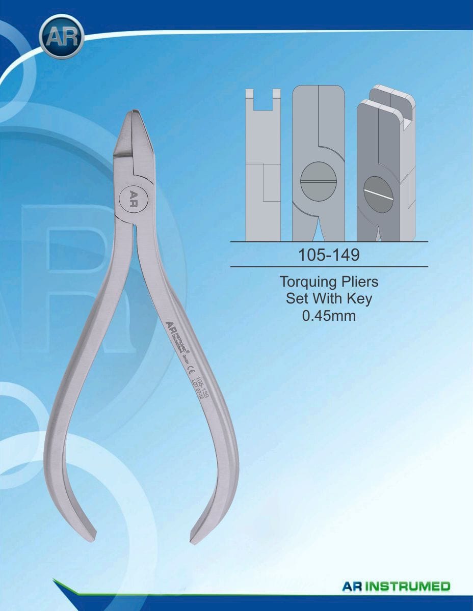 Orthodontics Pliers Detailing Step Pliers Z Bending 7mm (TC) – AR Instrumed, Pliers