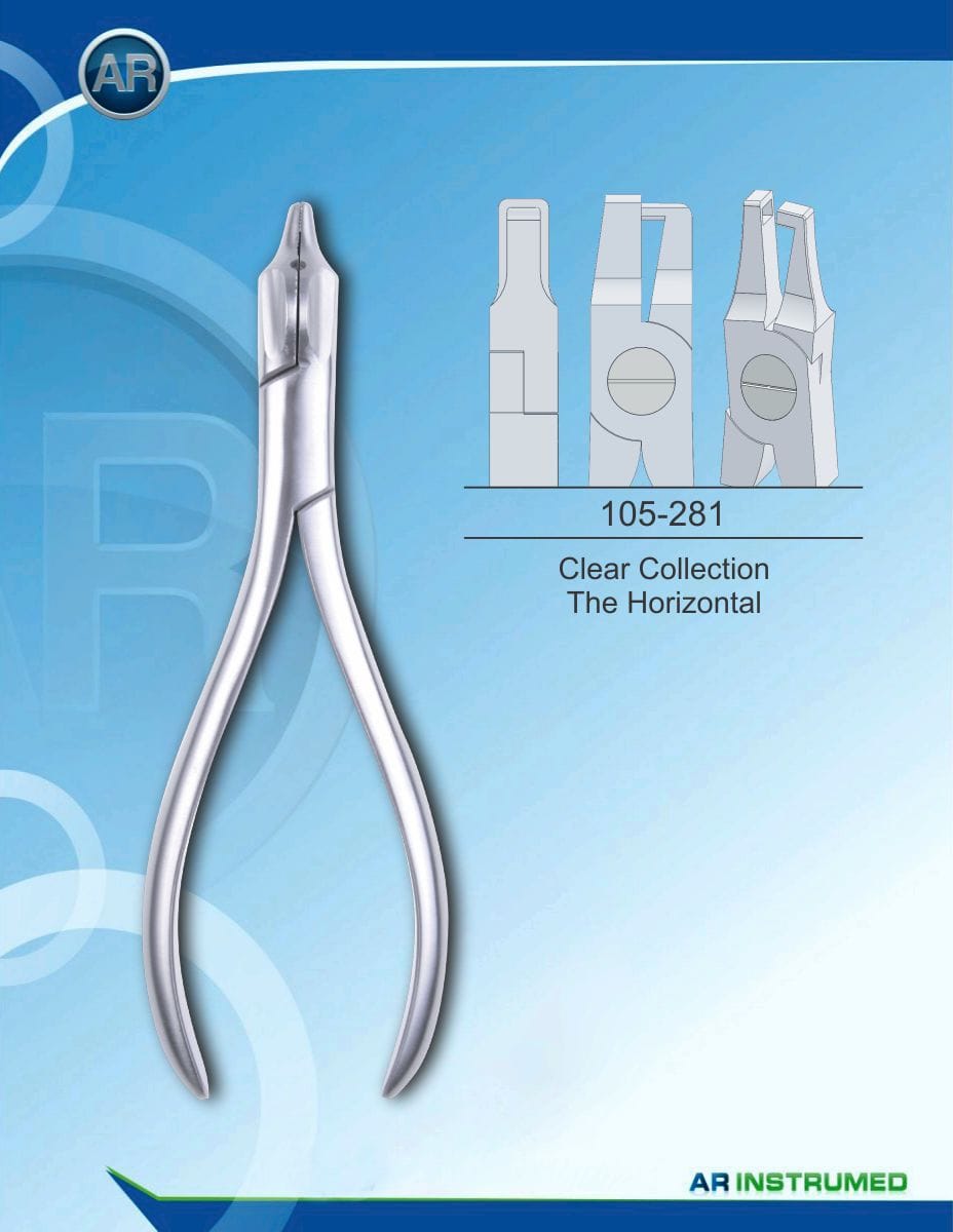 Orthodontic Pliers Clear Collection The Horizontal – AR Instrumed, Zangen
