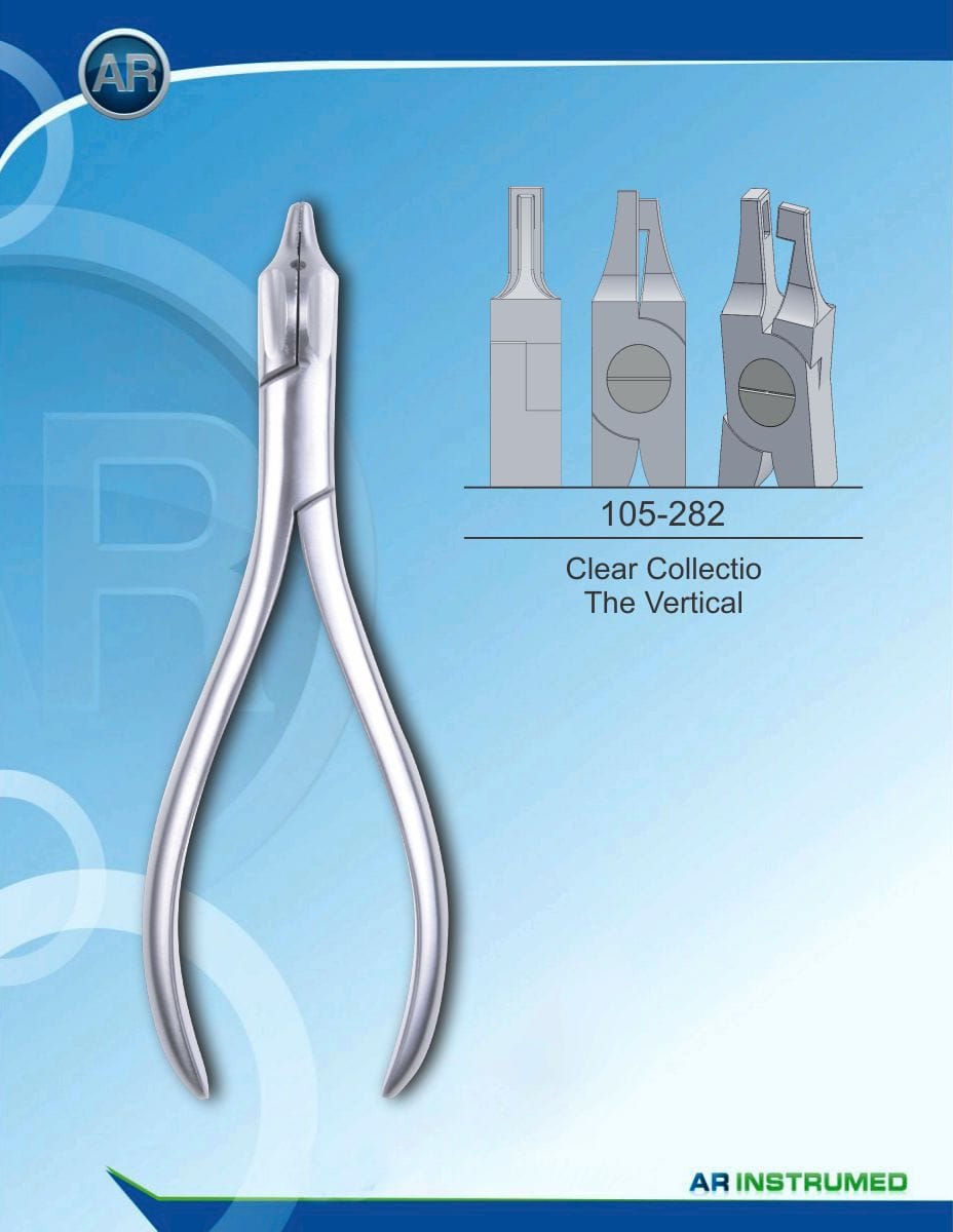 Orthodontic Pliers Clear Collectio The Vertical – AR Instrumed, Zangen