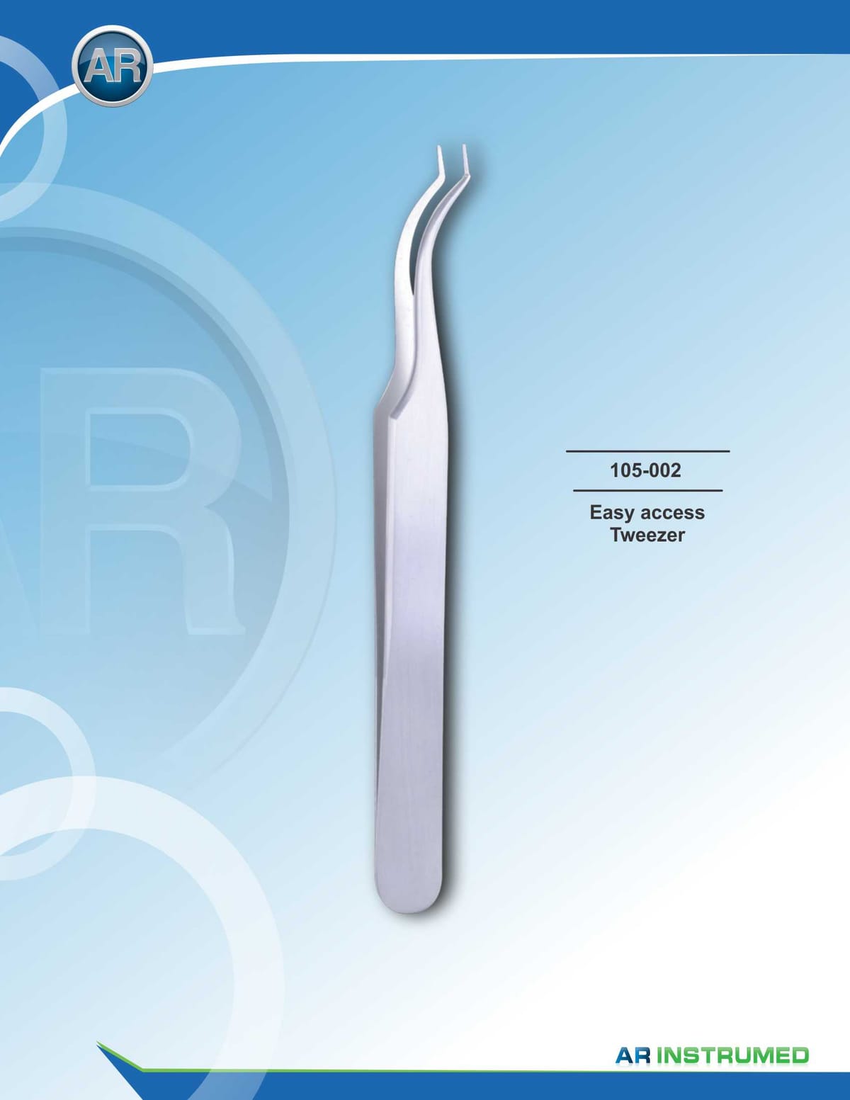 Easy Access Tweezer 12cm – AR Instrumed, Tweezers