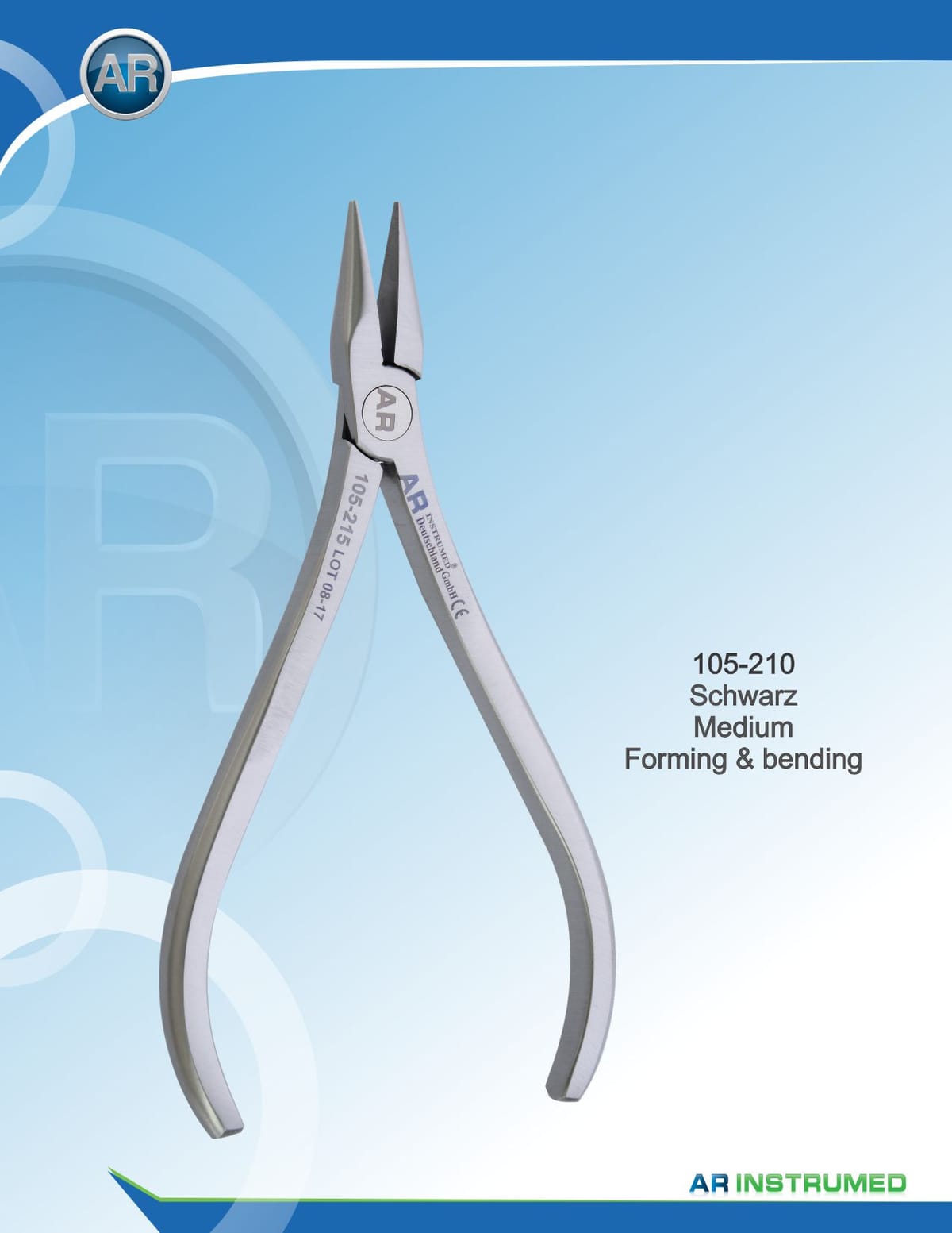 Schwarz Medium Forming &amp; Bending Plier – AR Instrumed, Pliers