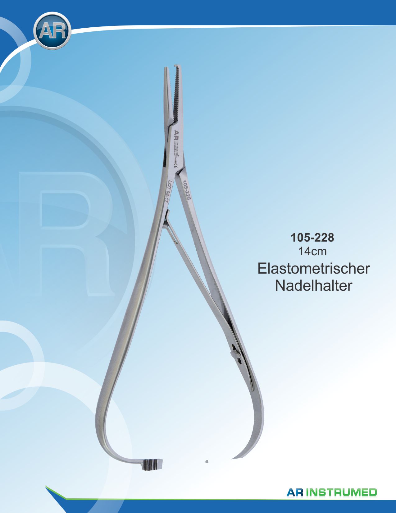 Elastomeric Ligature Placing Forceps with Groove 14cm – AR Instrumed, Orthodontic Pliers & Instruments