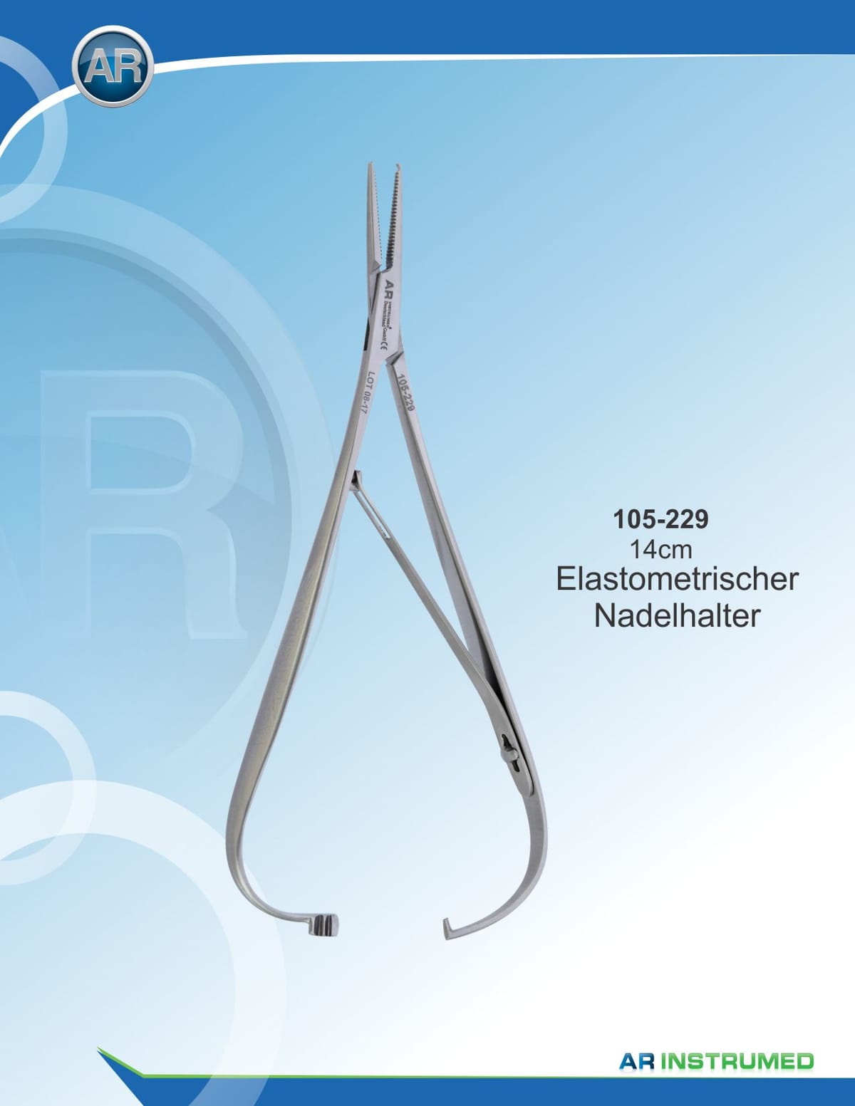 Elastomeric Ligature Placing Forceps with Groove 14cm – AR Instrumed, Zangen