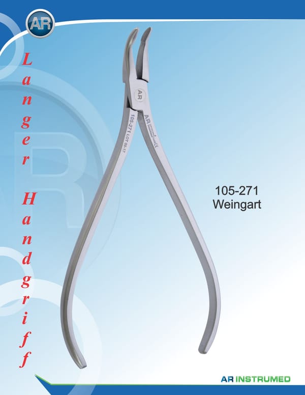 Weingart Plier Long Handle