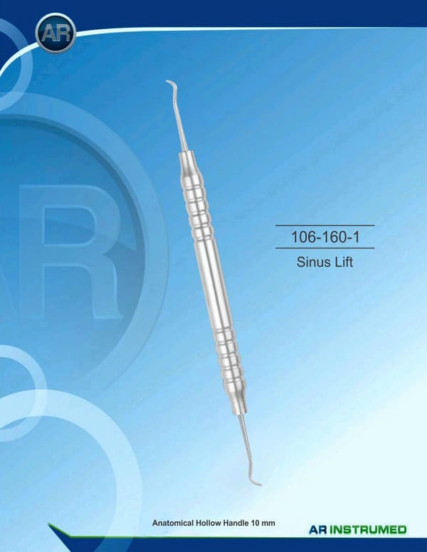 Sinus Lift Hollow Handle 10mm