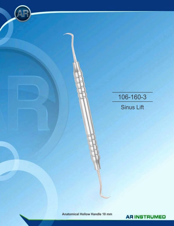 Sinus Lift Hollow Handle 10mm