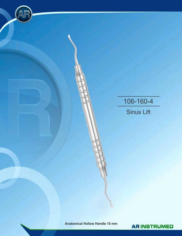 Sinus Lift Hollow Handle 10mm