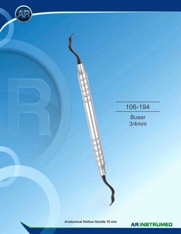 Buser 3/4mm Hollow Handle 10mm