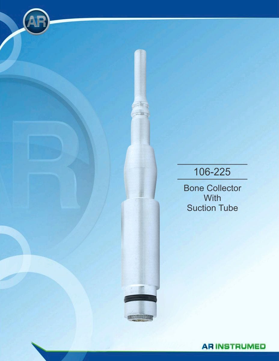 Bone Collector With Suction Tube – AR Instrumed, System-Independent Instruments and Accessories