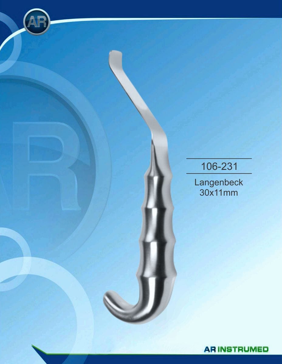 Langenbeck retractor 30x11mm – AR Instrumed, Surgical Instruments