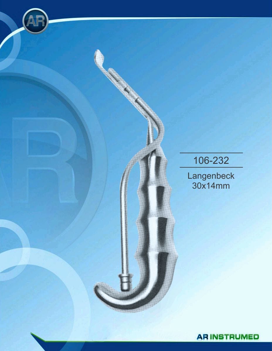 Langenbeck retractor 30x14mm – AR Instrumed, Surgical Instruments